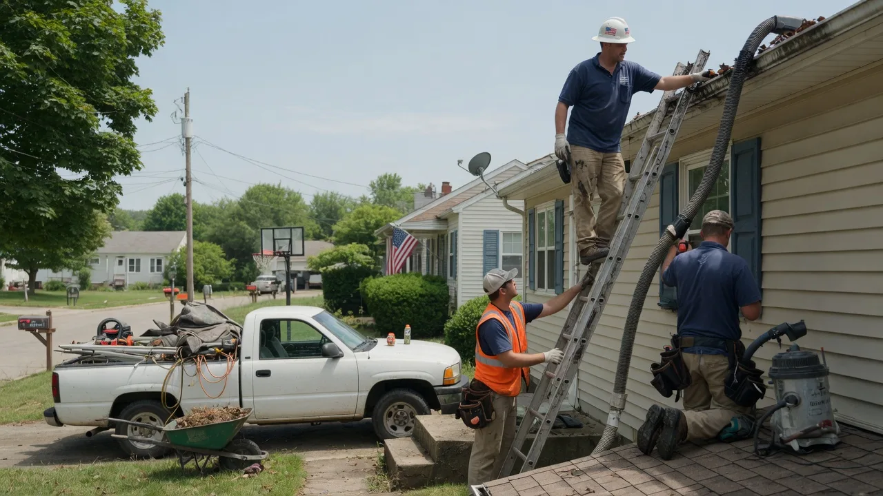 Gutter Installation in New Sharon, IA near me